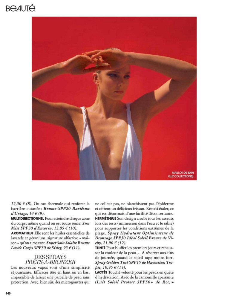 Eniko Mihalik featured in Beaute, July 2015