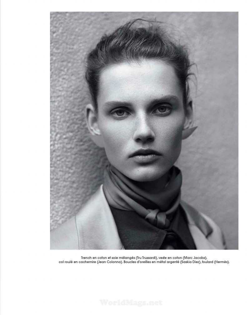 Giedre Dukauskaite featured in Trench Suite, May 2015