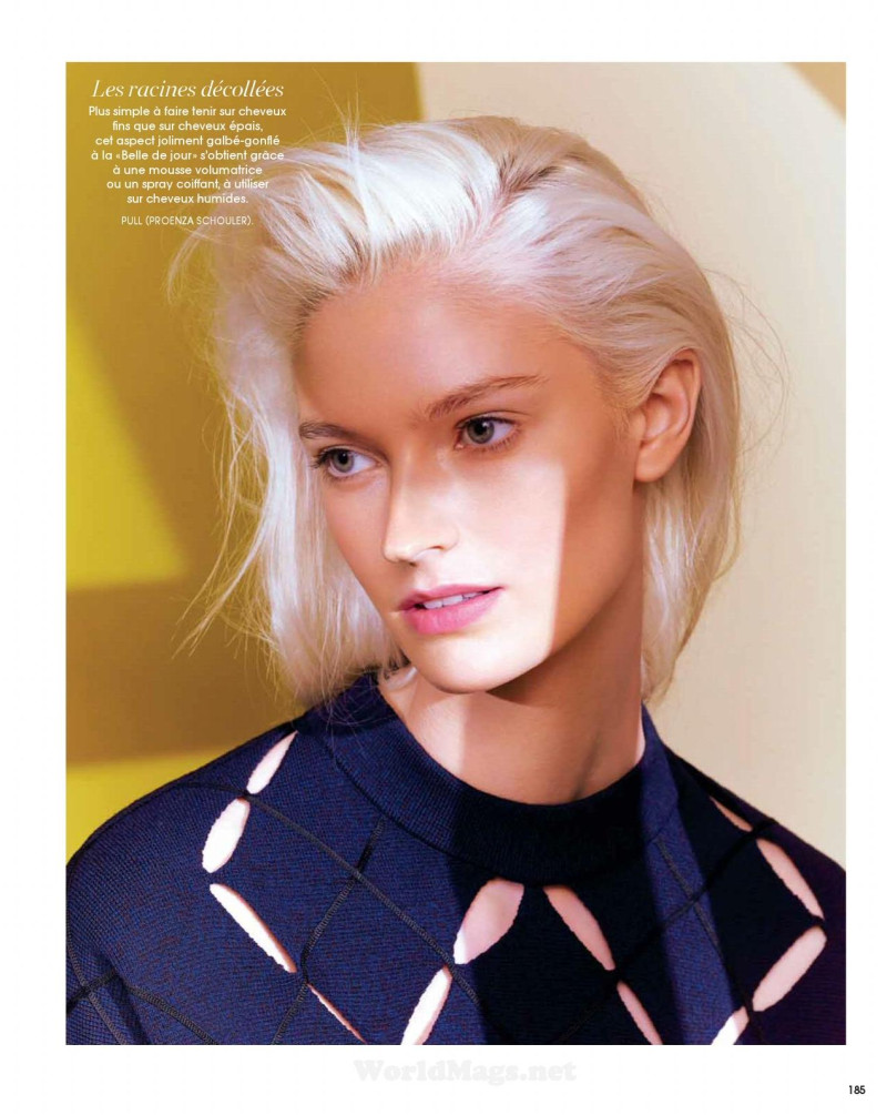 Helena Greyhorse featured in Beaute - Les 6 fondamentaux du printemps, May 2015