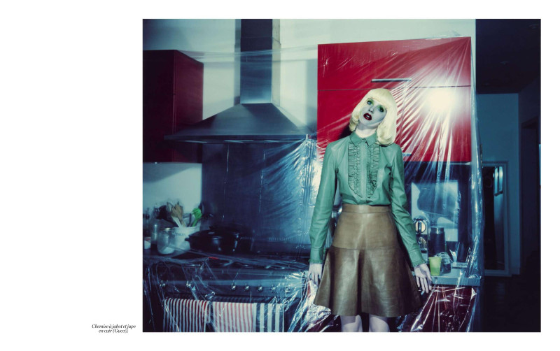 Alexandra Tretter featured in Androide, September 2014