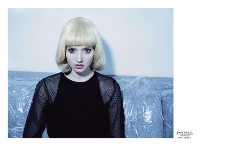 Alexandra Tretter featured in Androide, September 2014