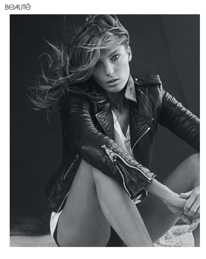 Daria Werbowy featured in Post-Solar Radiance, September 2014