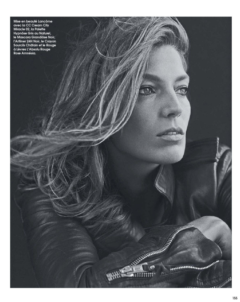 Daria Werbowy featured in Post-Solar Radiance, September 2014