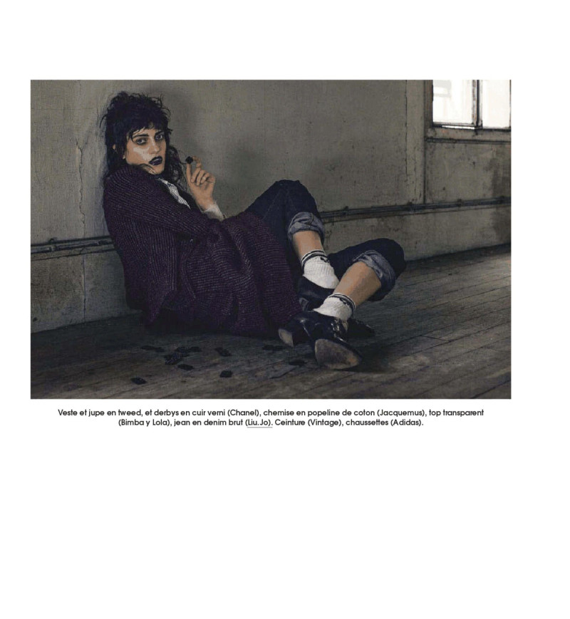 Marlena Szoka featured in Masculin, September 2014