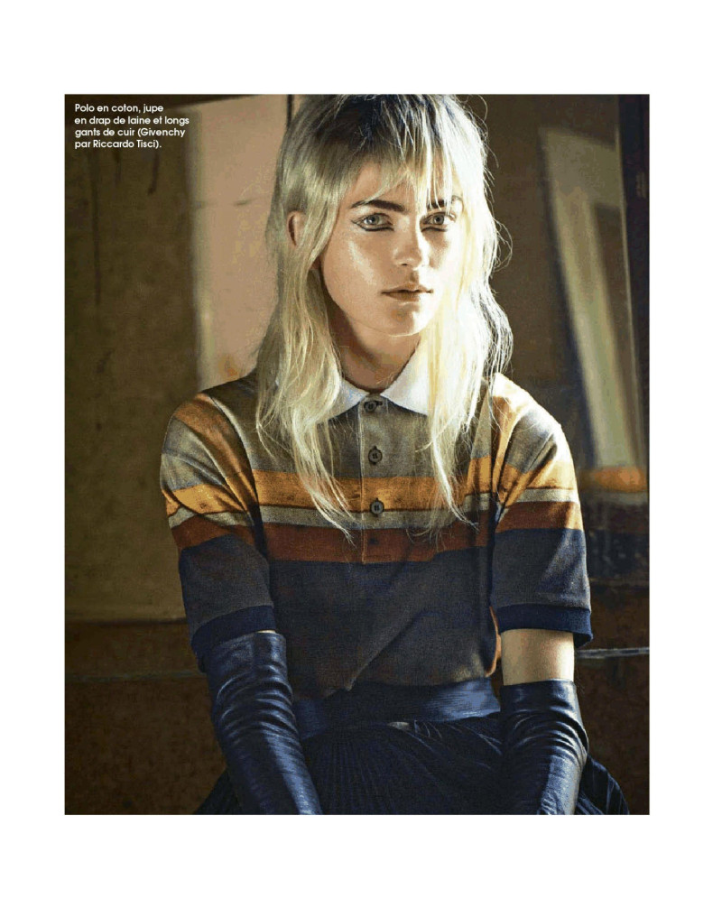 Marlena Szoka featured in Masculin, September 2014