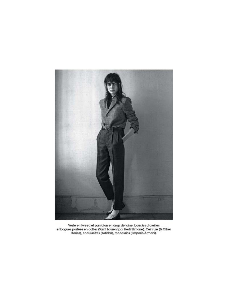 Marlena Szoka featured in Masculin, September 2014