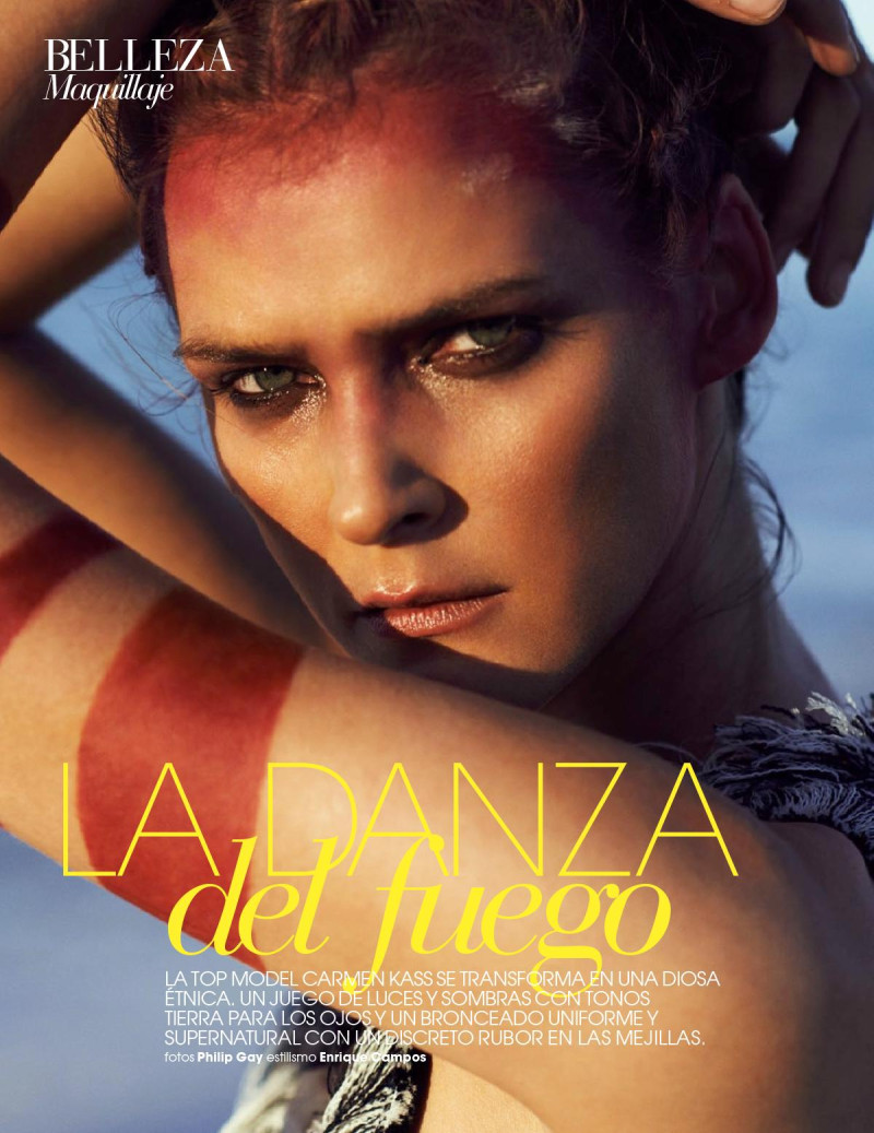 Carmen Kass featured in La Danza Del Fuego, July 2014