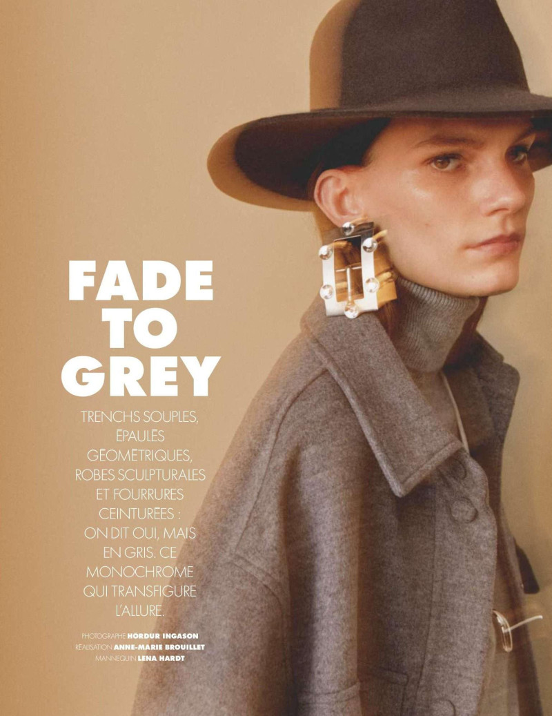 Lena Hardt featured in Fade To Grey, August 2020