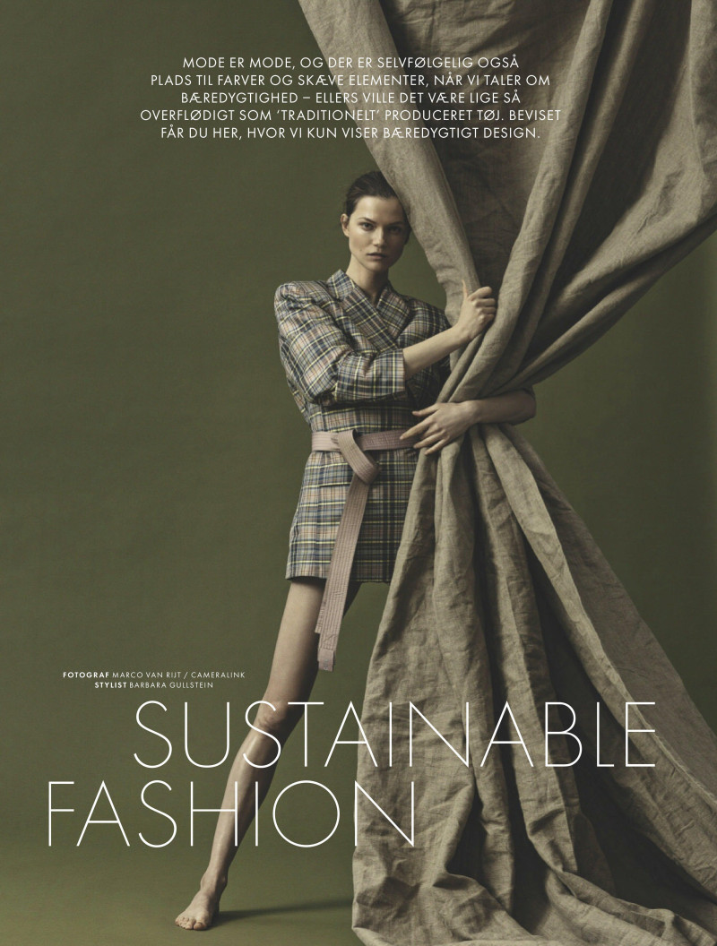 Kasia Struss featured in Sustainable Fashion, April 2019