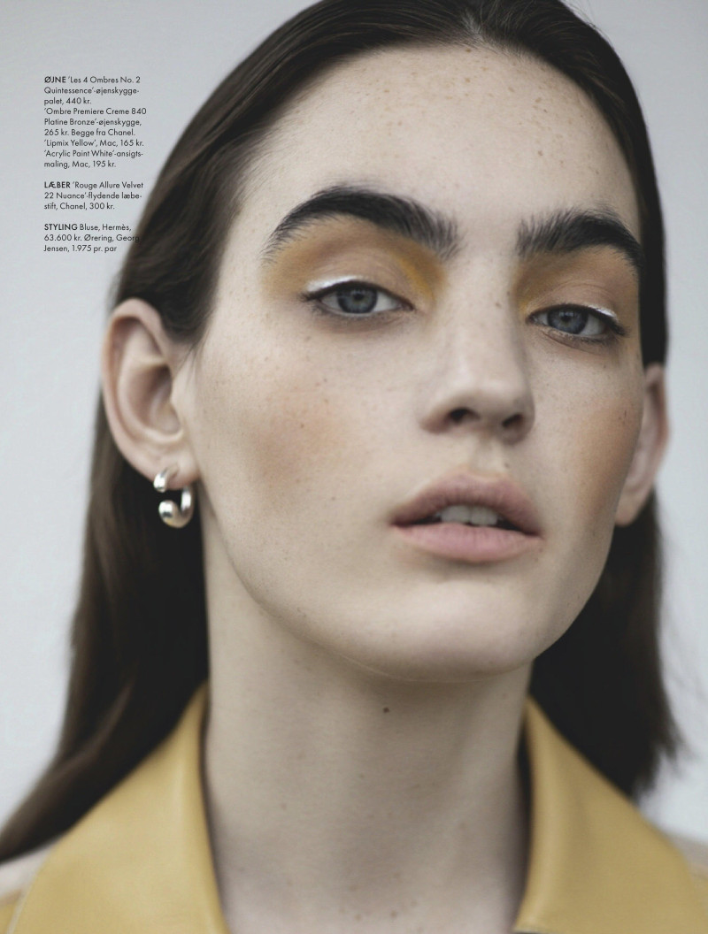 Agnes Anjou featured in The New Beauty, April 2019