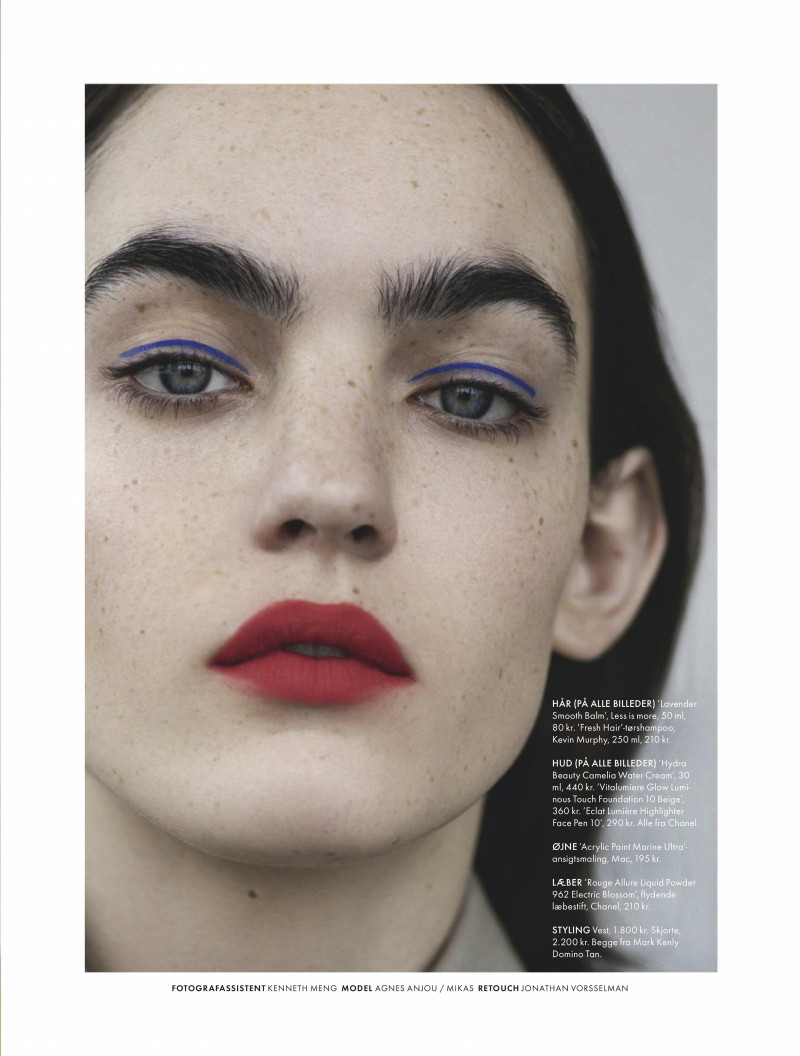 Agnes Anjou featured in The New Beauty, April 2019