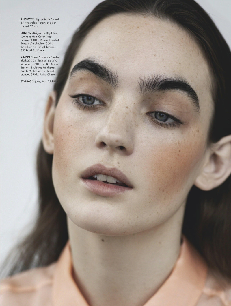 Agnes Anjou featured in The New Beauty, April 2019