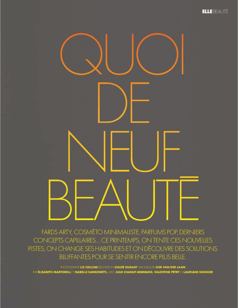 Quoi De Neuf Beaute, March 2019