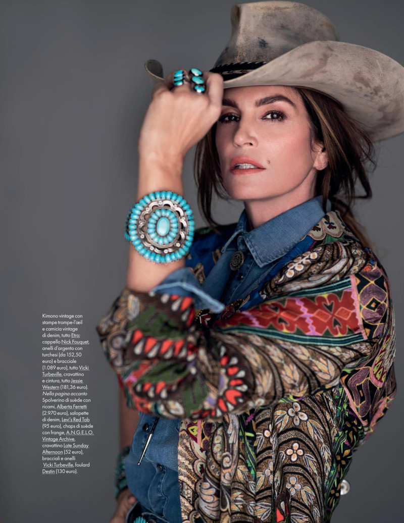 Cindy Crawford featured in Cindy, March 2019