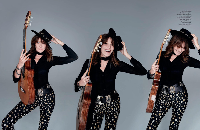 Carla Bruni featured in Carla, March 2019