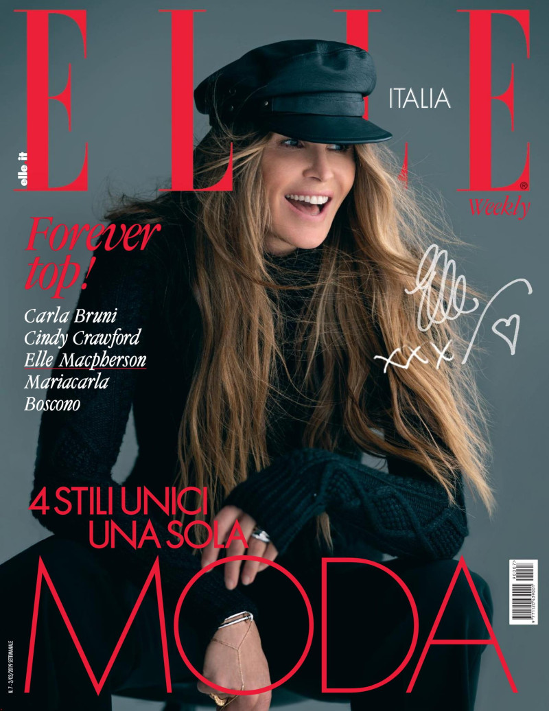 Elle Macpherson featured in Elle, March 2019