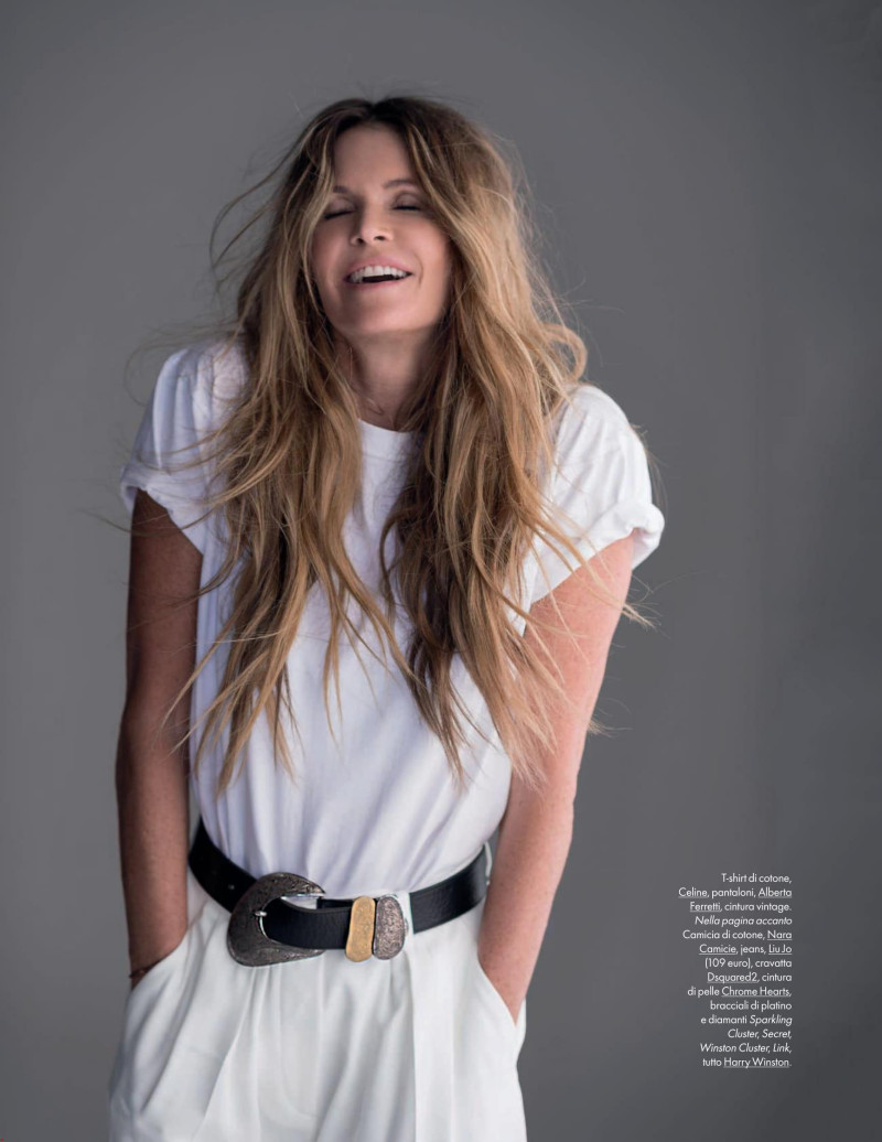 Elle Macpherson featured in Elle, March 2019