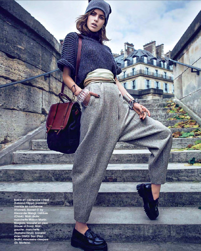 Alexandra Hochguertel featured in Knit, October 2014