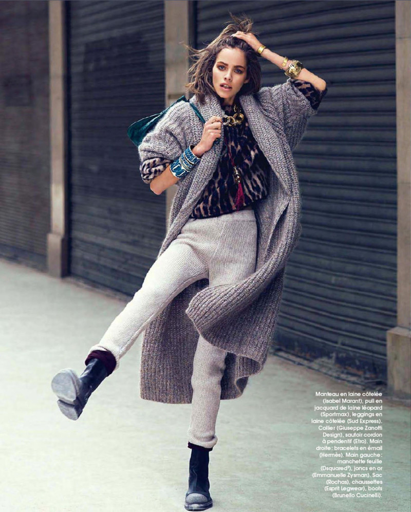 Alexandra Hochguertel featured in Knit, October 2014