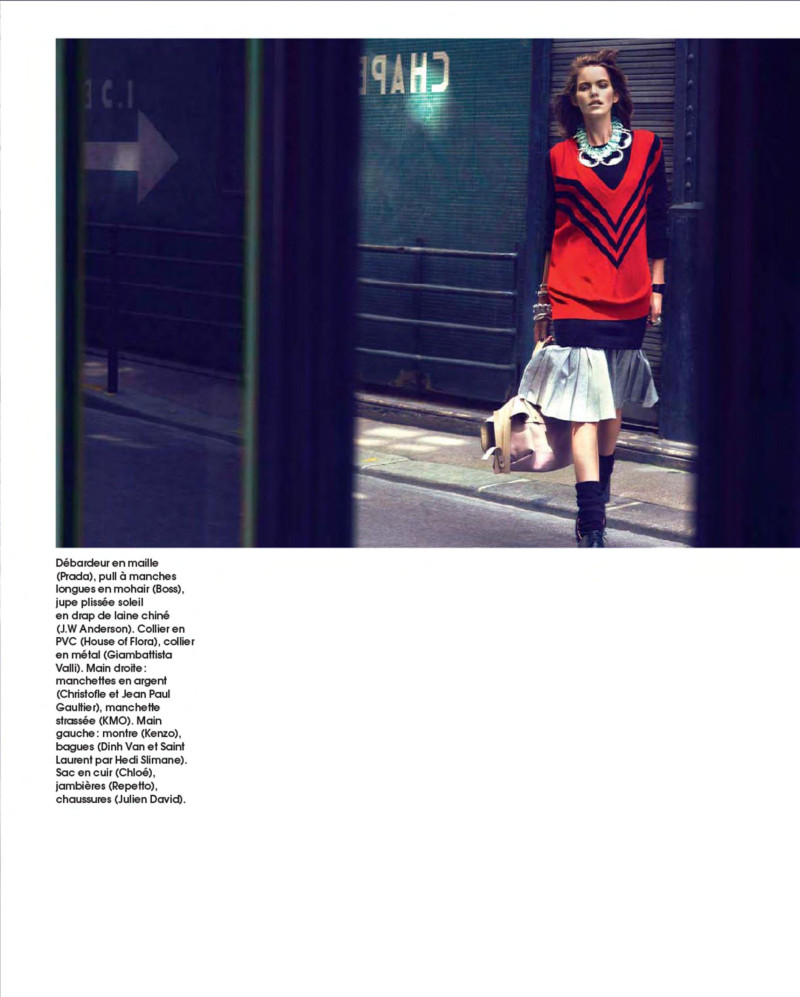 Alexandra Hochguertel featured in Knit, October 2014