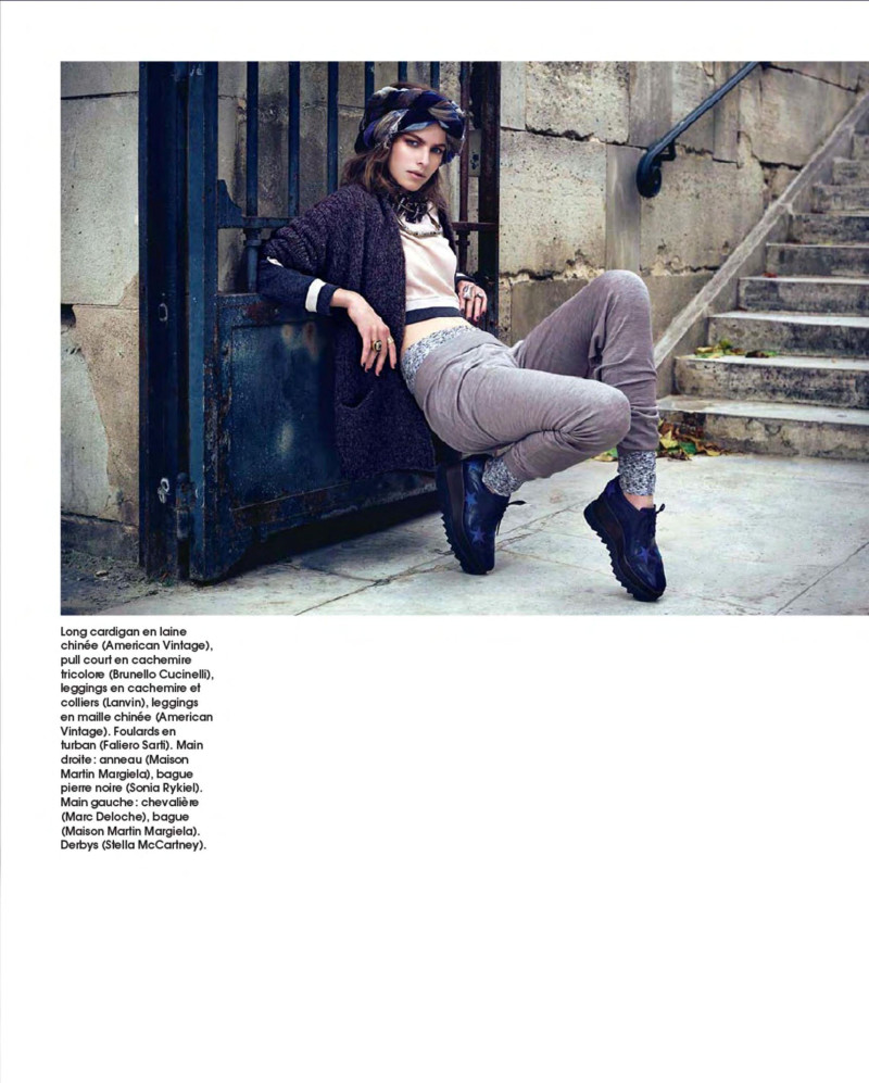 Alexandra Hochguertel featured in Knit, October 2014