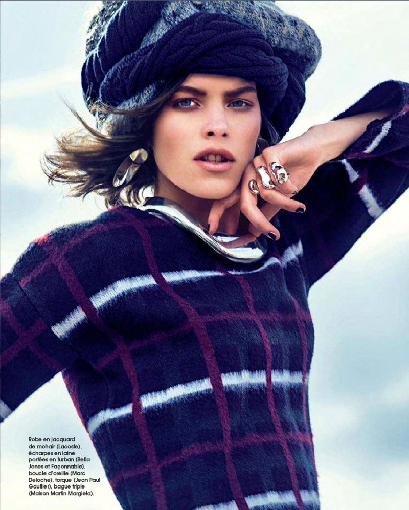 Alexandra Hochguertel featured in Knit, October 2014