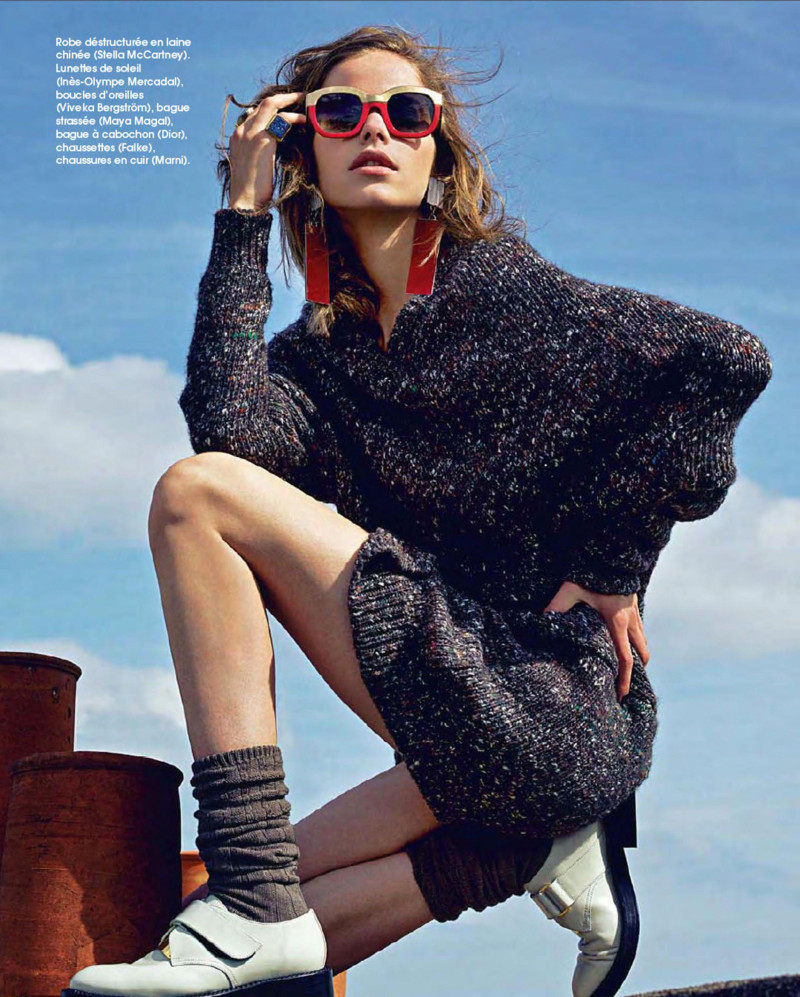 Alexandra Hochguertel featured in Knit, October 2014