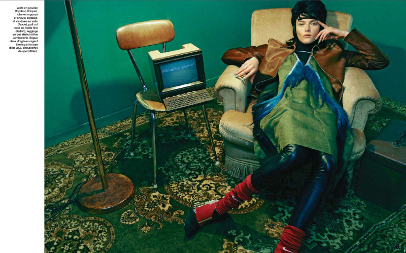 Zenia Sevastyanova featured in Double Agent, October 2014