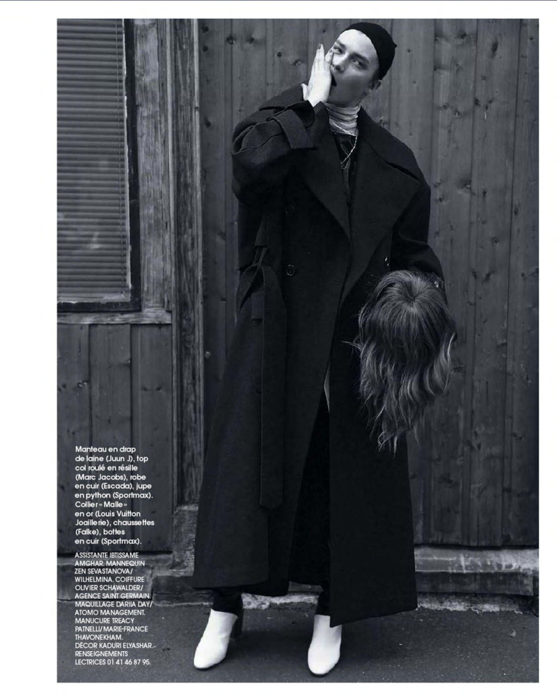 Zenia Sevastyanova featured in Double Agent, October 2014