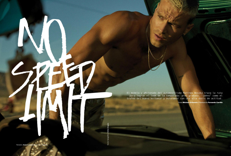 Matthew Noszka featured in No Speed Limit, July 2021