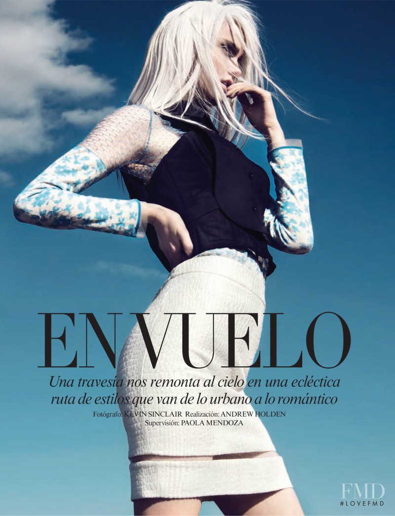 Katie Fogarty featured in Envuela, May 2013