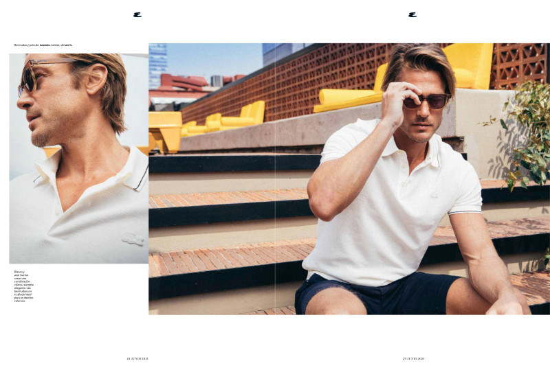 Jason Morgan featured in Estilo, June 2021