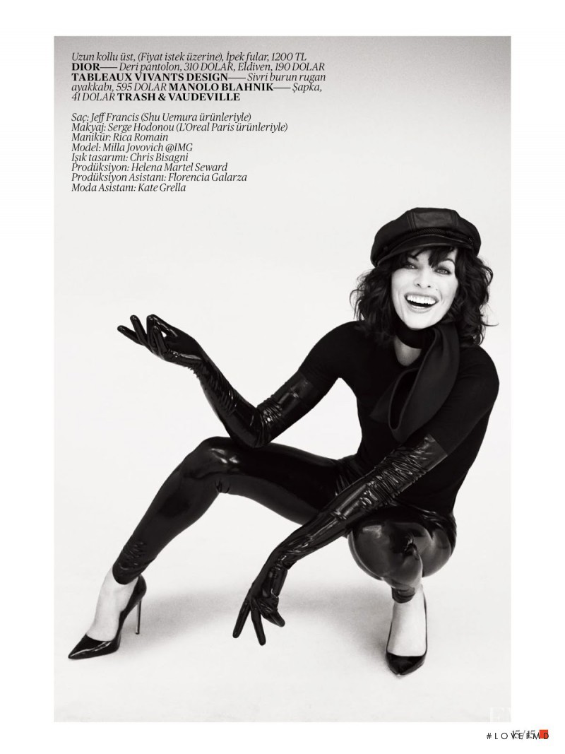 Milla Jovovich featured in Dogalafet, May 2013