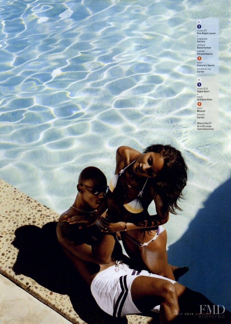 Emanuela de Paula featured in Try To Keep Your Trunks On, July 2010