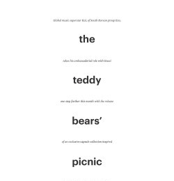 The Teddy Bears Picnic