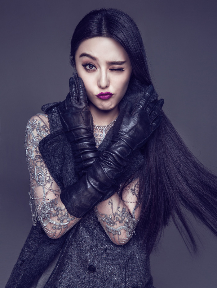 Fan Bing Bing featured in Goddess Glamour, October 2014