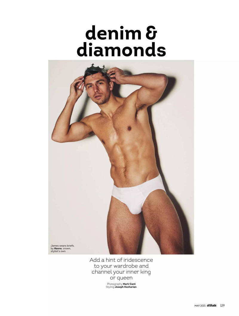 James Yates featured in Denim And Diamonds, May 2021