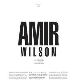 Amir Wilson