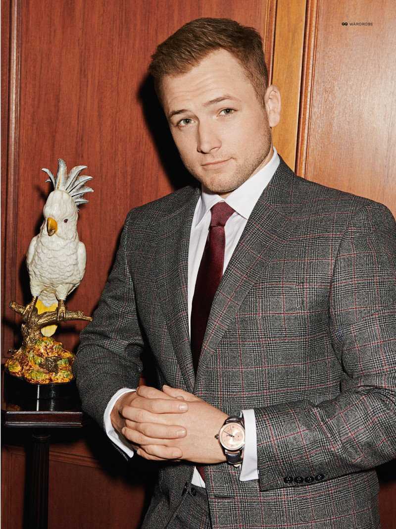 Gq Wardrobe: Taron Egerton, December 2020