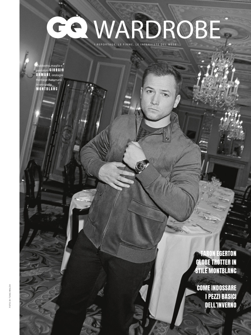 Gq Wardrobe: Taron Egerton, December 2020