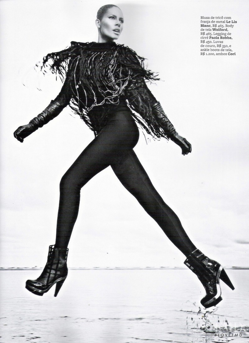 Emanuela de Paula featured in Guerreira Futurista, April 2010