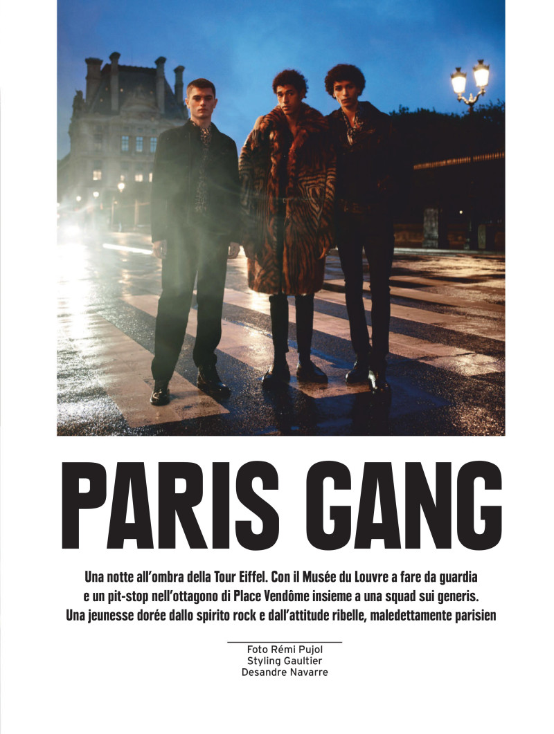 Nazim Bouaziz featured in Paris Gang, September 2020