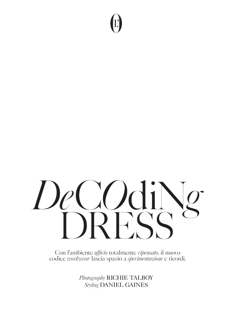 Decoding Dresses, September 2020