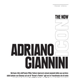 The Now Icon: Adriano Giannini