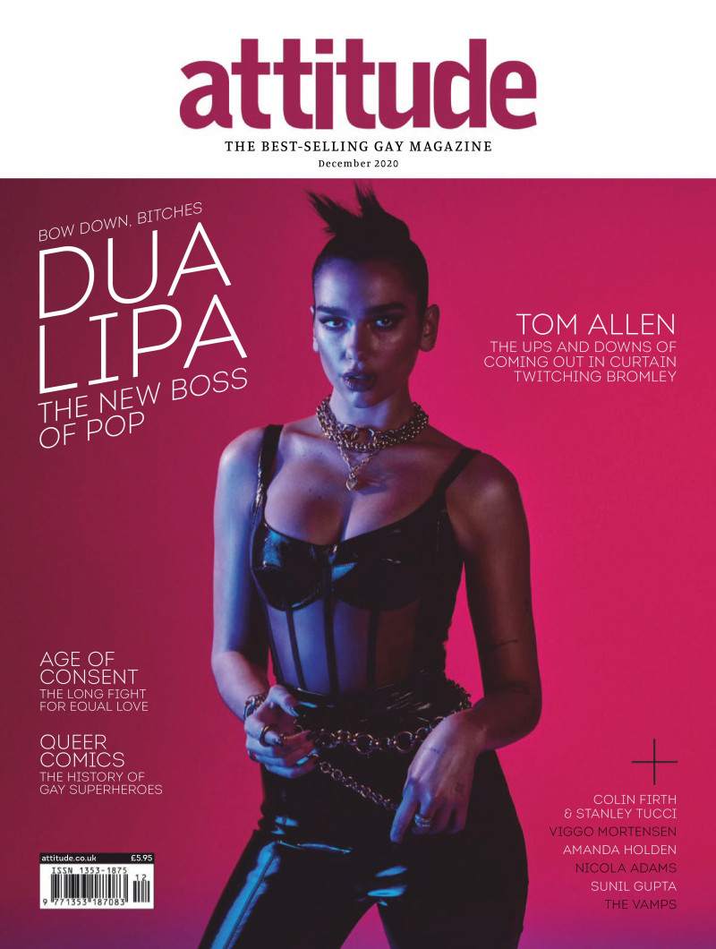 Dua Lipa featured in A Lipa Faith, December 2020