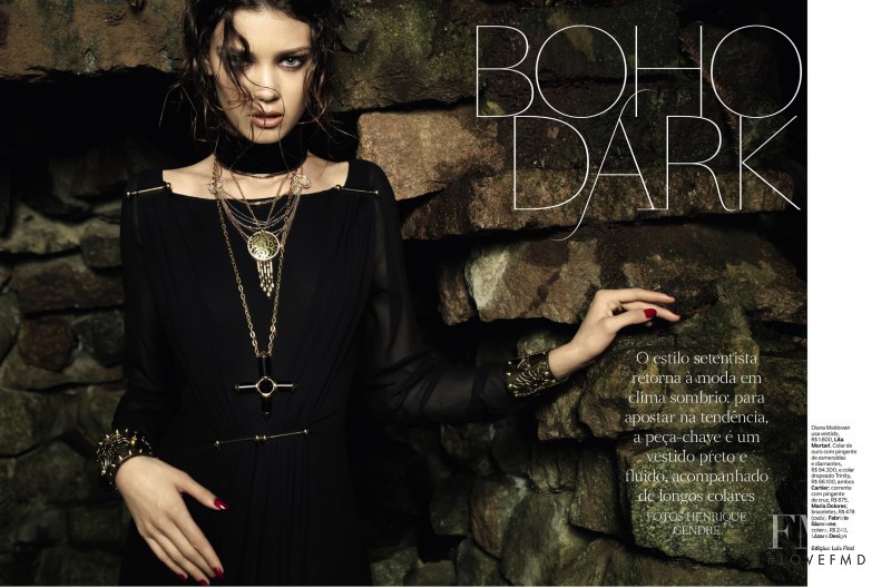 Diana Moldovan featured in Boho Dark, May 2013