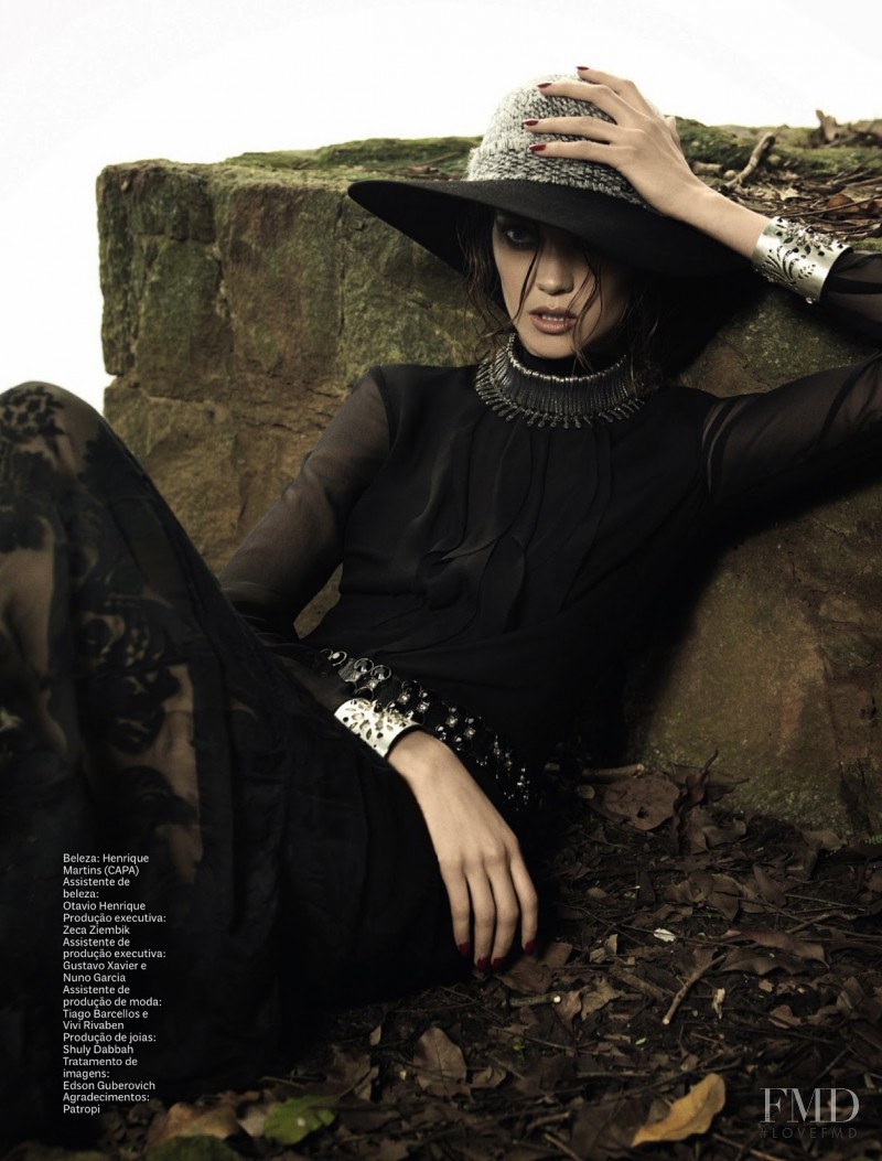 Boho Dark in Vogue Brazil with Diana Moldovan wearing Chanel,Bottega ...