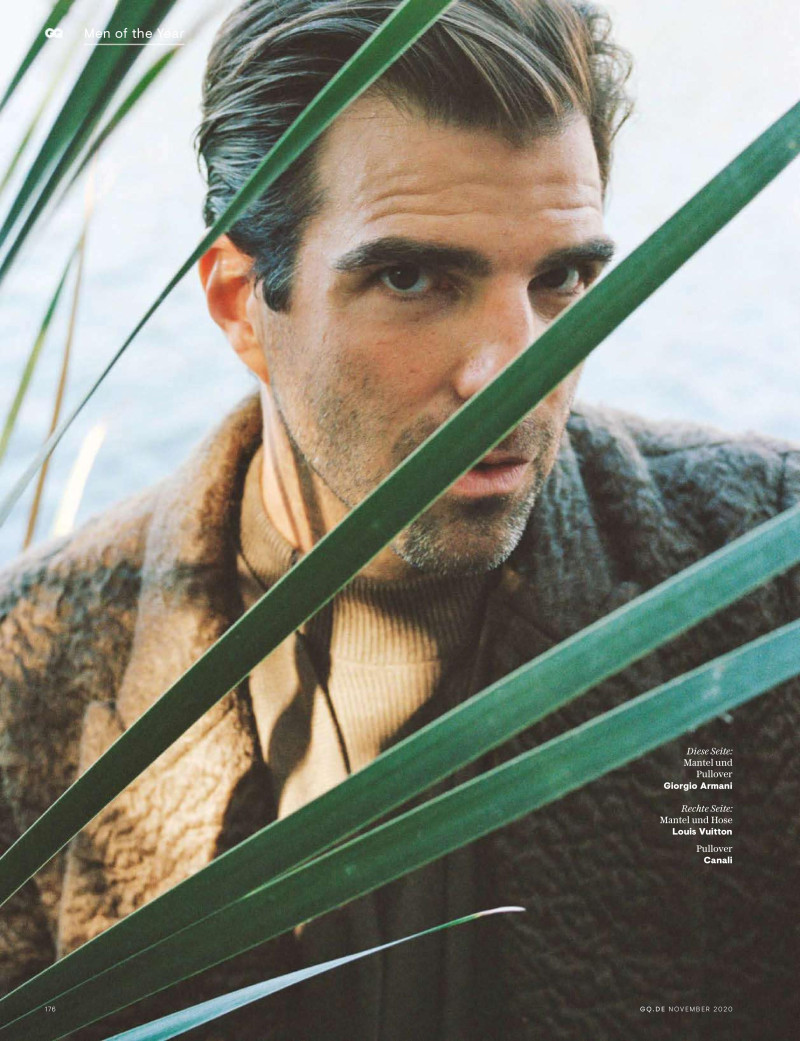 Men Of The Year: Zachary Quinto, November 2020