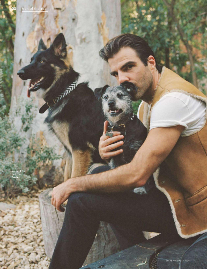 Men Of The Year: Zachary Quinto, November 2020