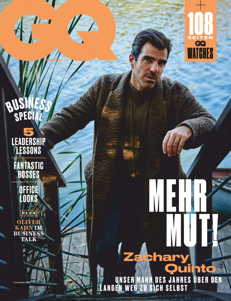 Men Of The Year: Zachary Quinto, November 2020